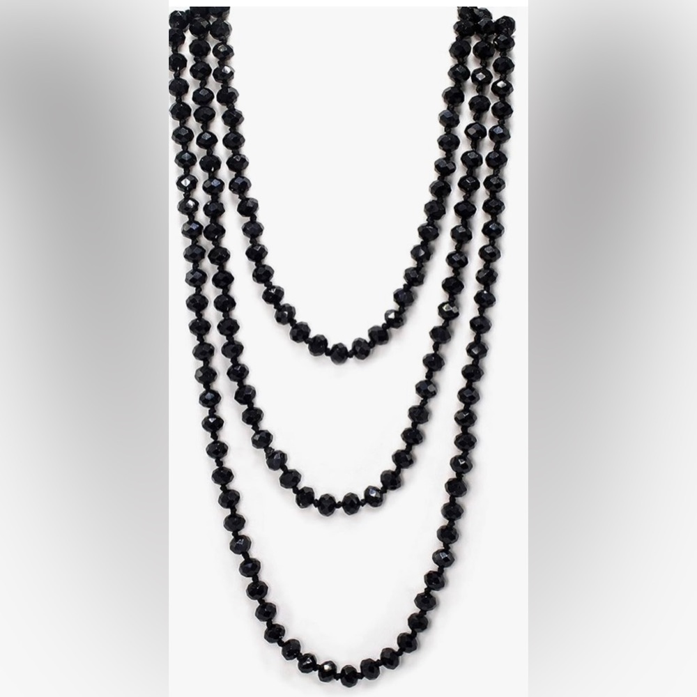 Make an offer on a bundle! 60” Beaded Necklaces. See images for item number.